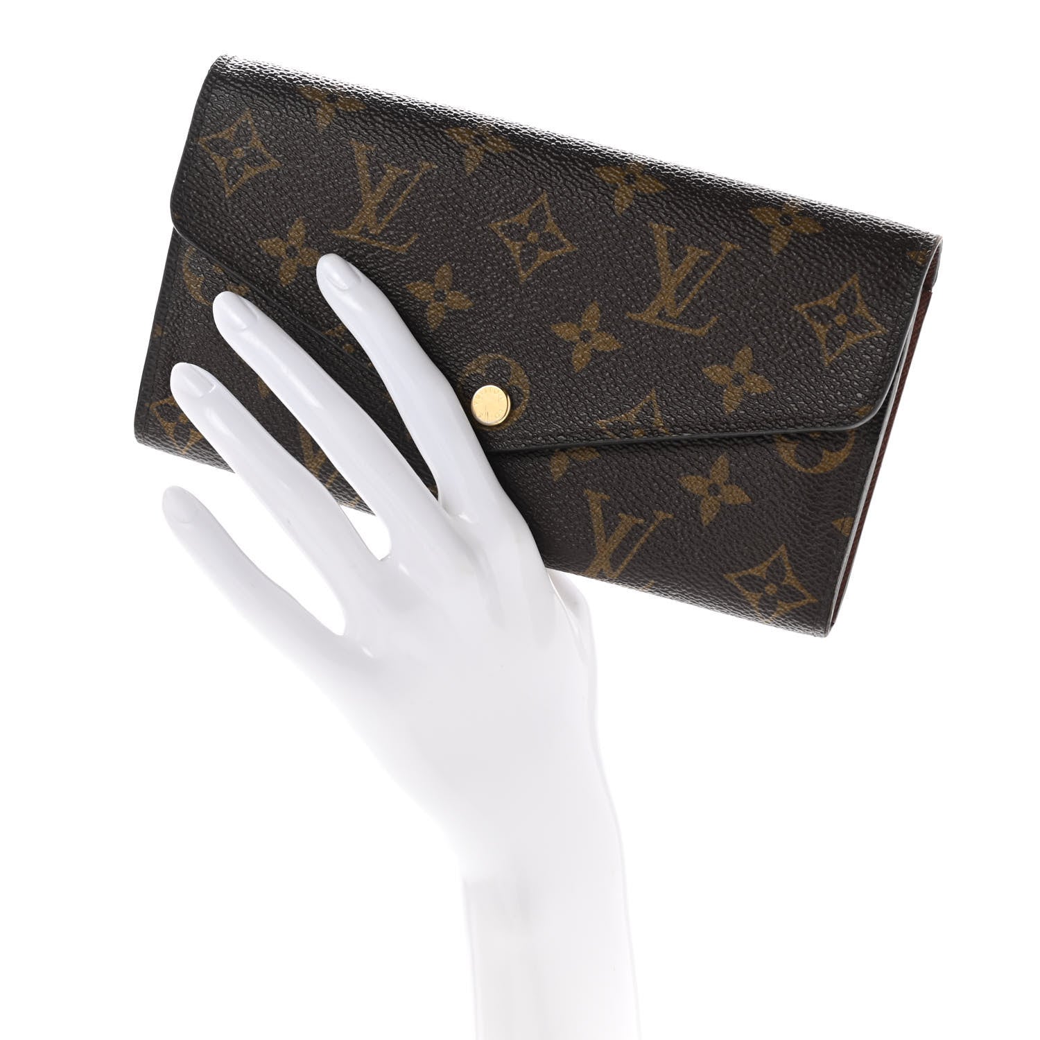 Louis Vuitton Monogram Sarah Wallet NM 2 of 8
