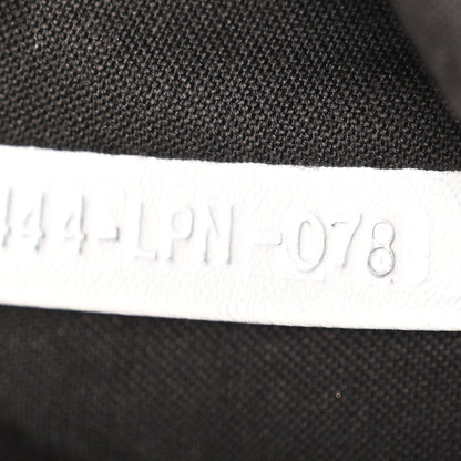 Fendi Zucchino Vitello Pochette Black White 7 of 12