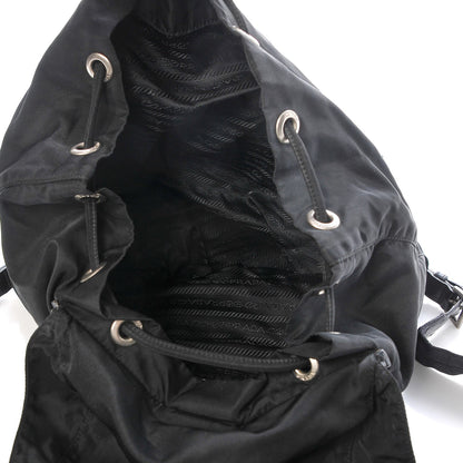 Prada Nylon Vela Medium Backpack Black 5 of 11