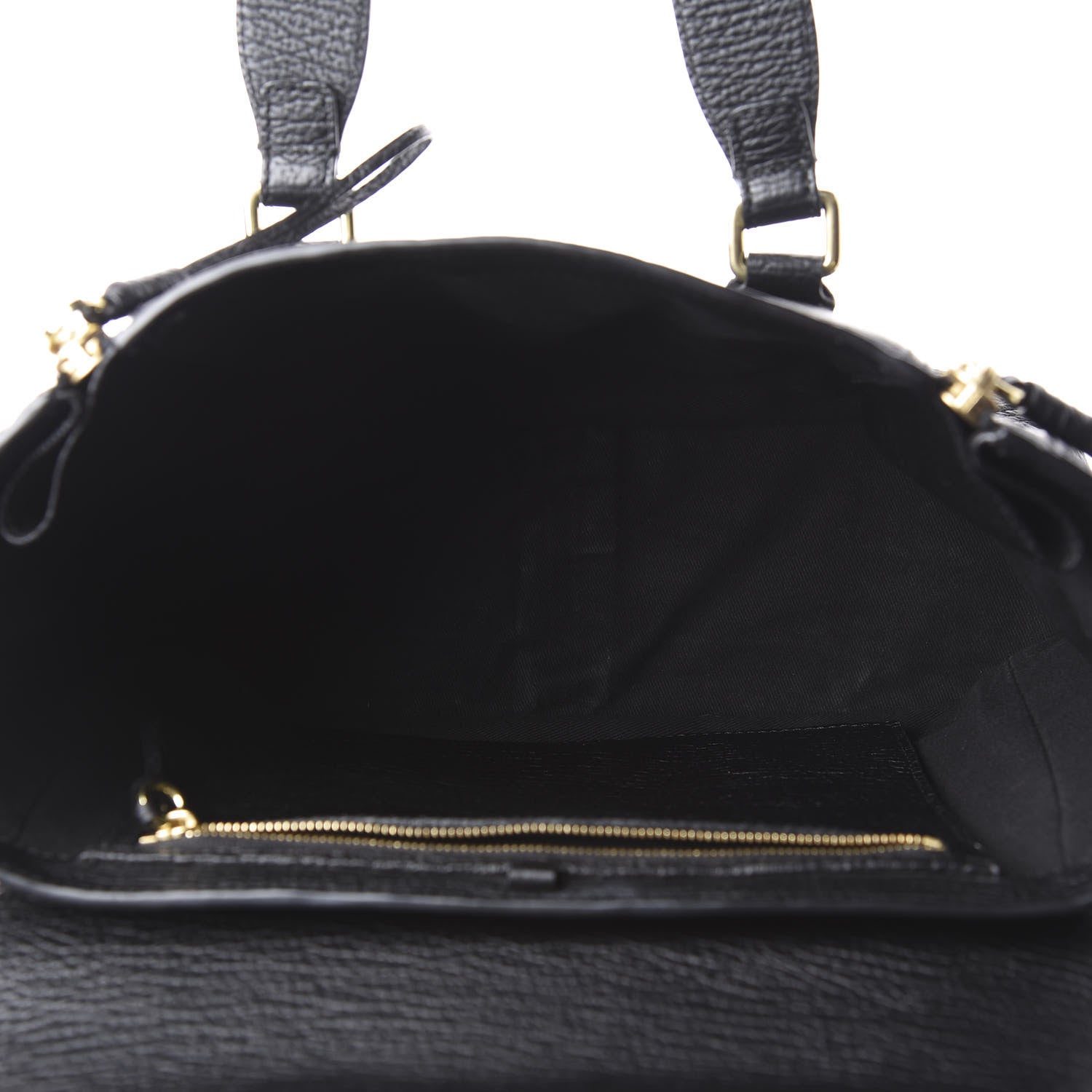 3.1 Phillip Lim 3.1 Textured Calfskin Medium Pashli Satchel Black 4 of 10