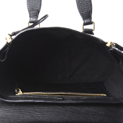 3.1 Phillip Lim 3.1 Textured Calfskin Medium Pashli Satchel Black 4 of 10