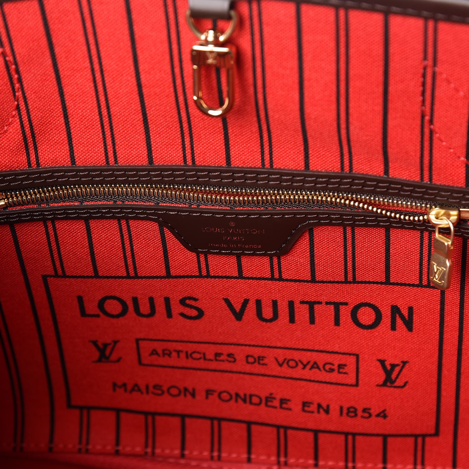Louis Vuitton Damier Ebene Neo Neverfull PM 9 of 11