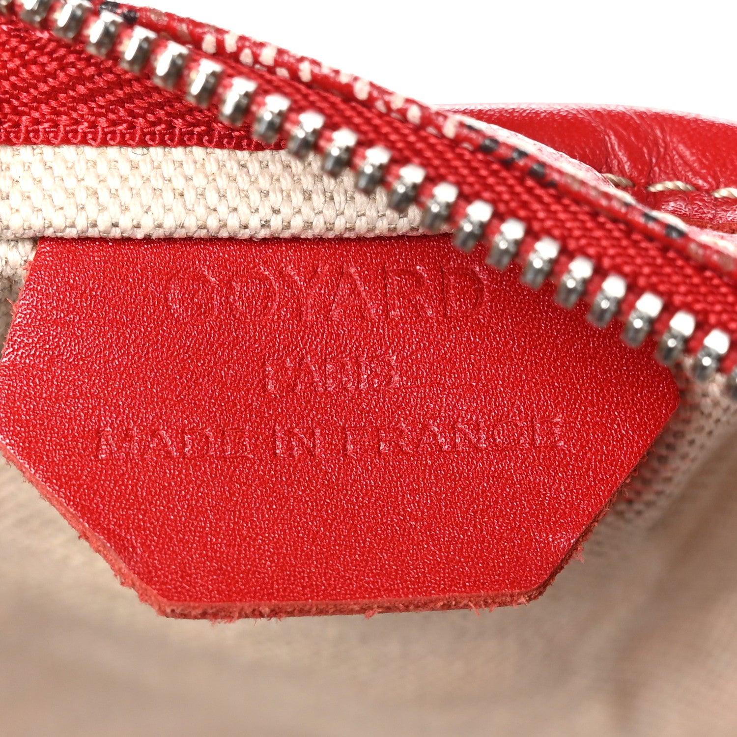 Goyard Goyardine Fidji Zip Hobo Red 6 of 12
