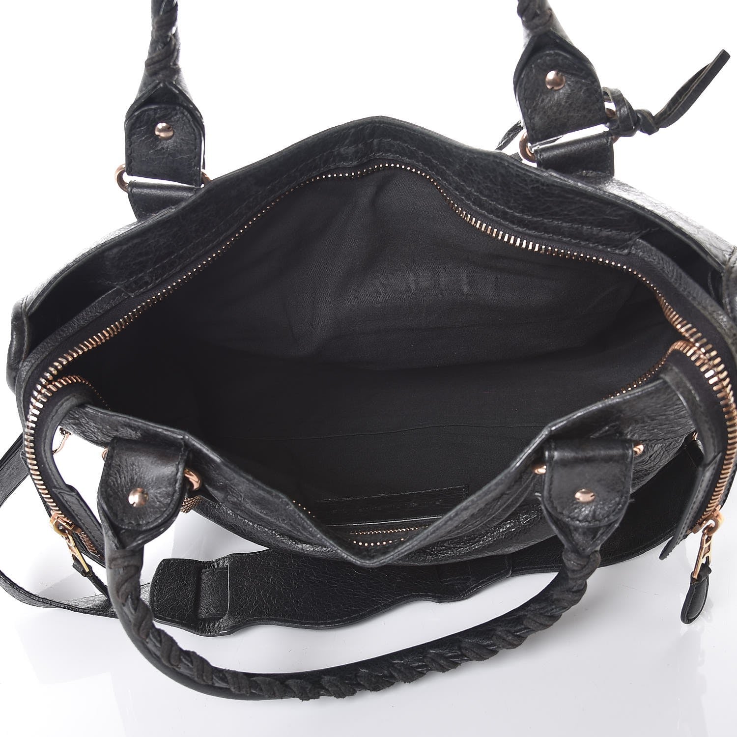 Balenciaga Agneau Giant 21 Rose Gold Hardware City Black 6 of 8