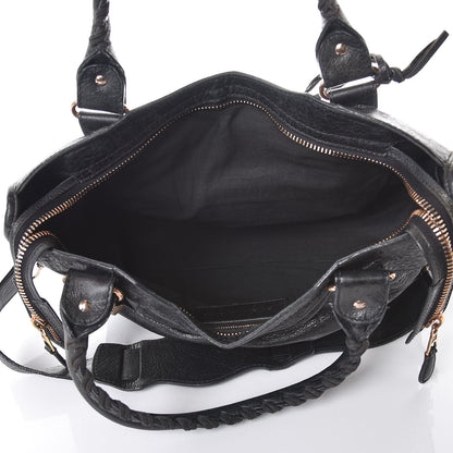 Balenciaga Agneau Giant 21 Rose Gold Hardware City Black 6 of 8