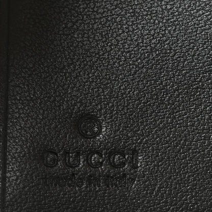 Gucci Calfskin Matelasse GG Marmont Card Case Wallet Black 6 of 8