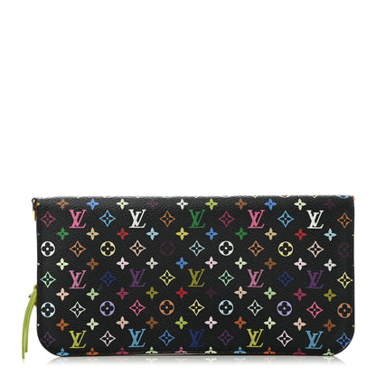 Louis Vuitton Monogram Multicolor Insolite Wallet Black Pistache 1 of 9