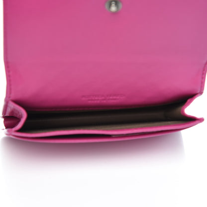 Bottega Veneta Nappa Intrecciato Card Holder Peony 5 of 8