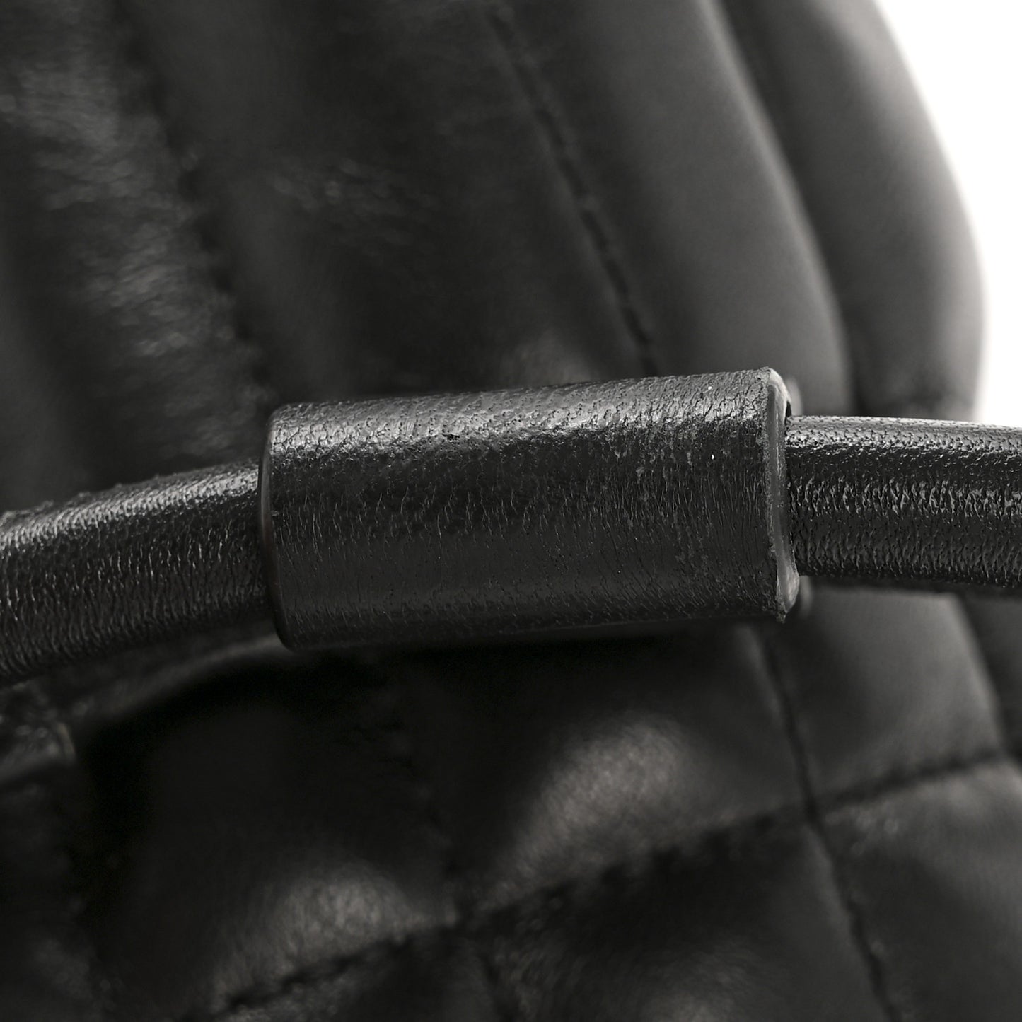 Lambskin Quilted Mini Lola Backpack Black