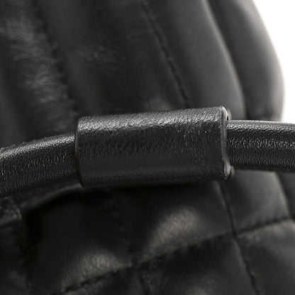 Burberry Lambskin Quilted Mini Lola Backpack Black 13 of 16