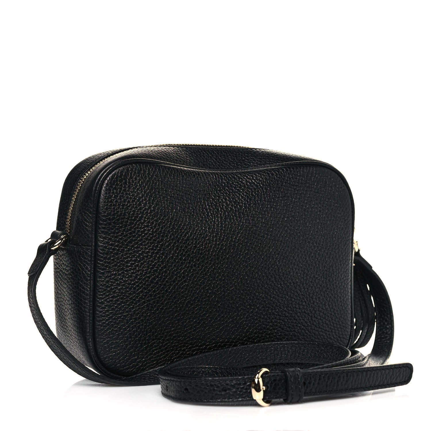 Gucci Pebbled Calfskin Small Soho Disco Bag Black 3 of 13