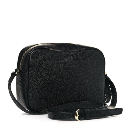 Gucci Pebbled Calfskin Small Soho Disco Bag Black 3 of 13