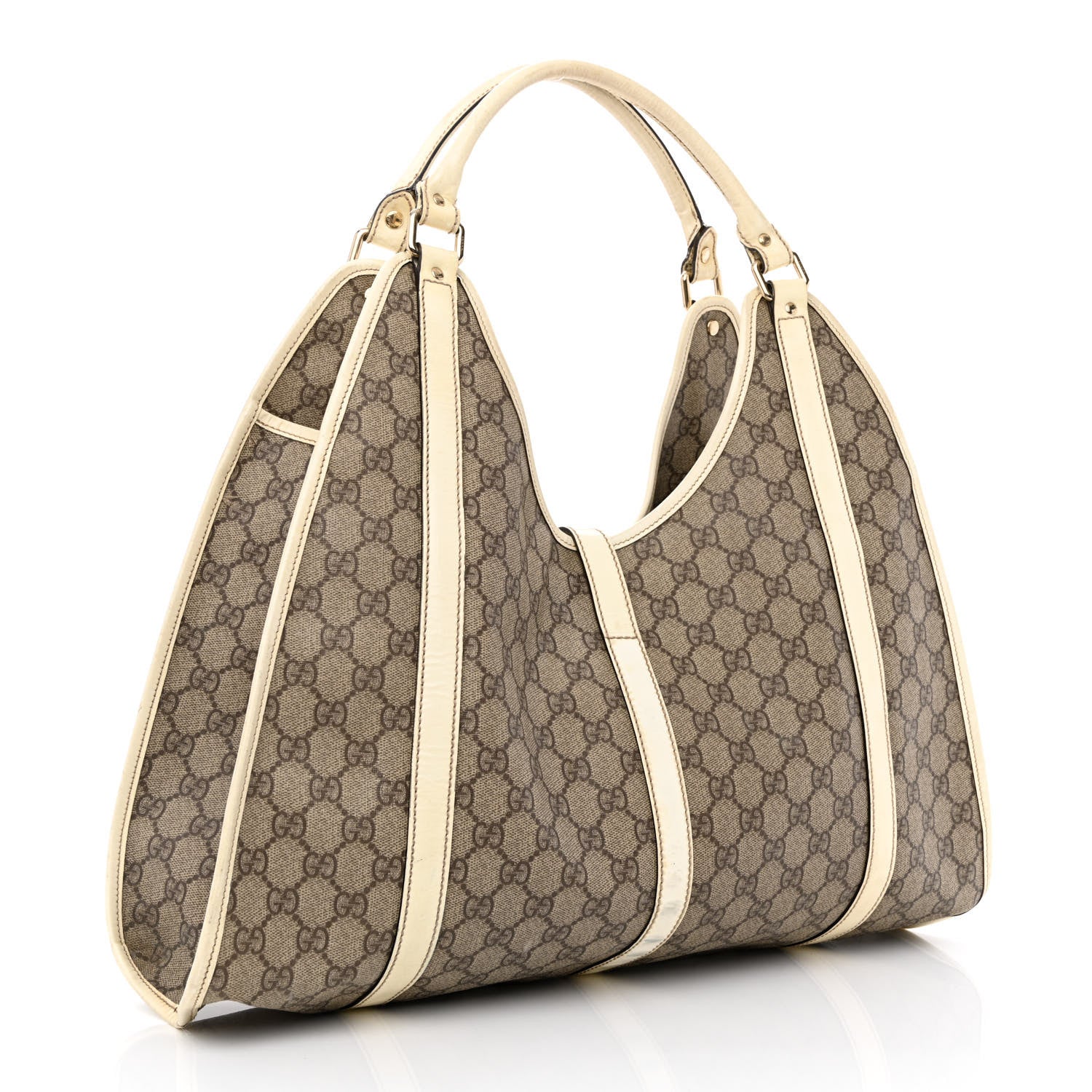 Gucci Monogram Large Joy Shoulder Bag White 3 of 13