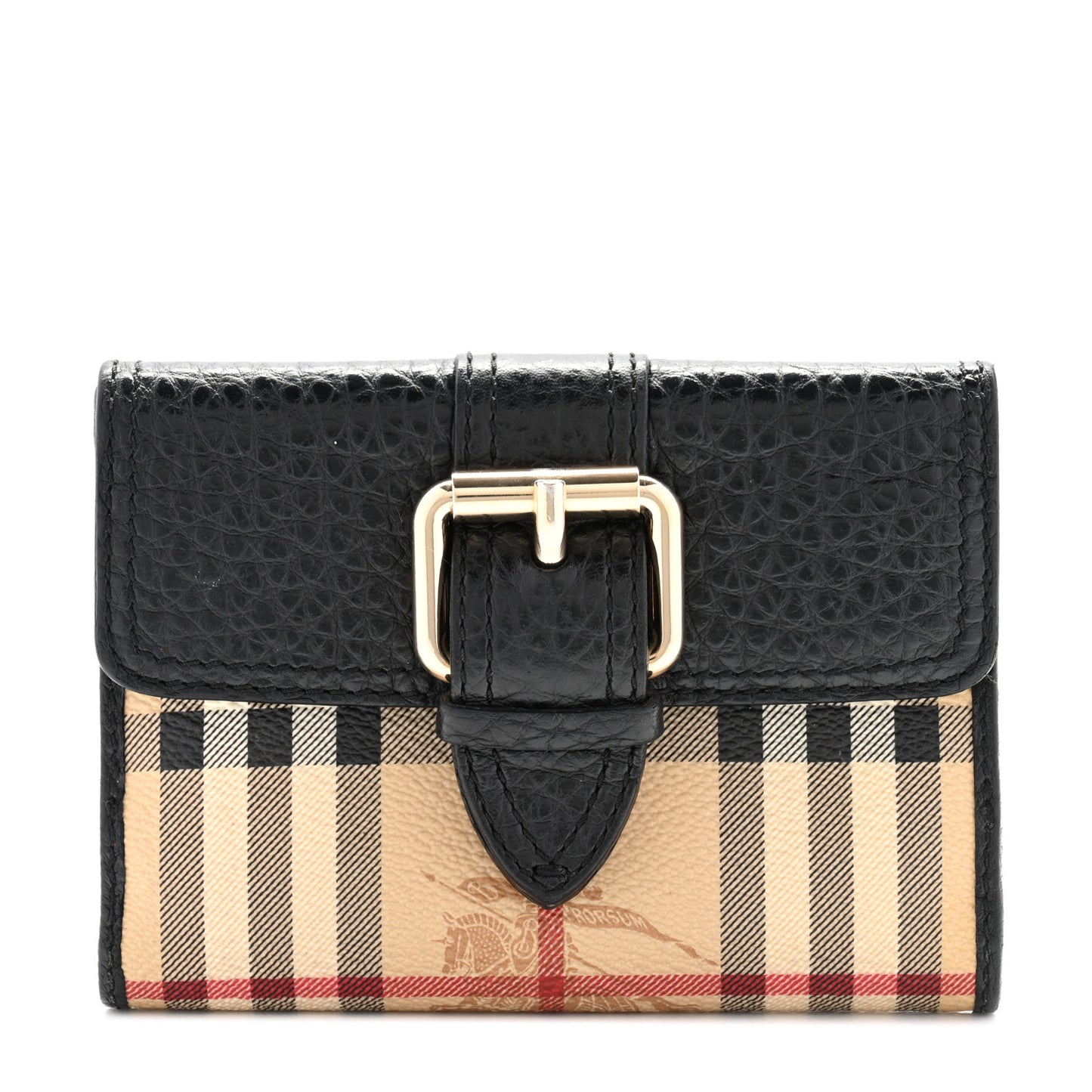 Haymarket Check Compact Wallet Black