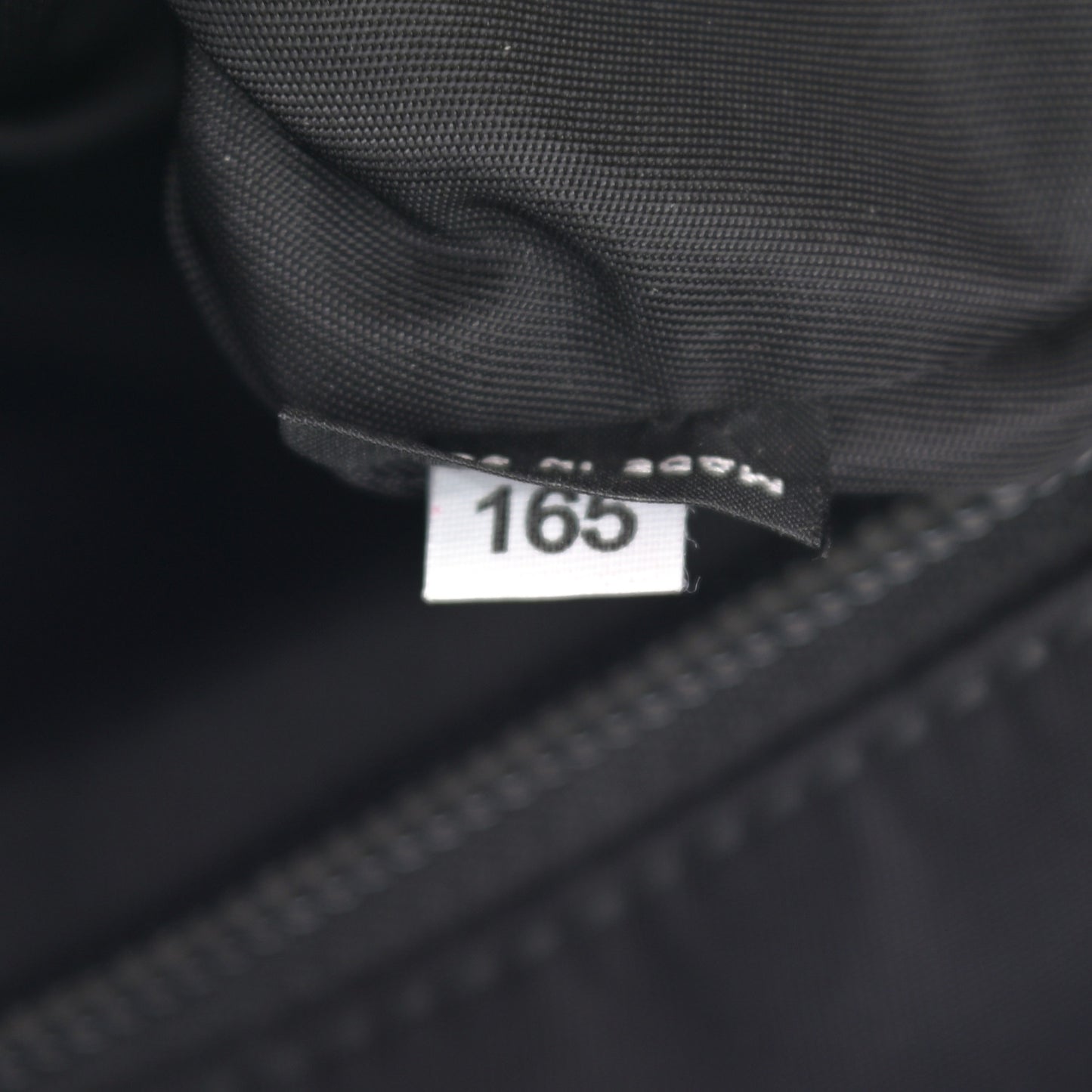Tessuto Nylon Belt Bag Black