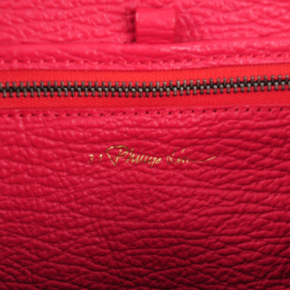 3.1 Phillip Lim 3.1 Textured Calfskin Mini Pashli Satchel Raspberry 6 of 8