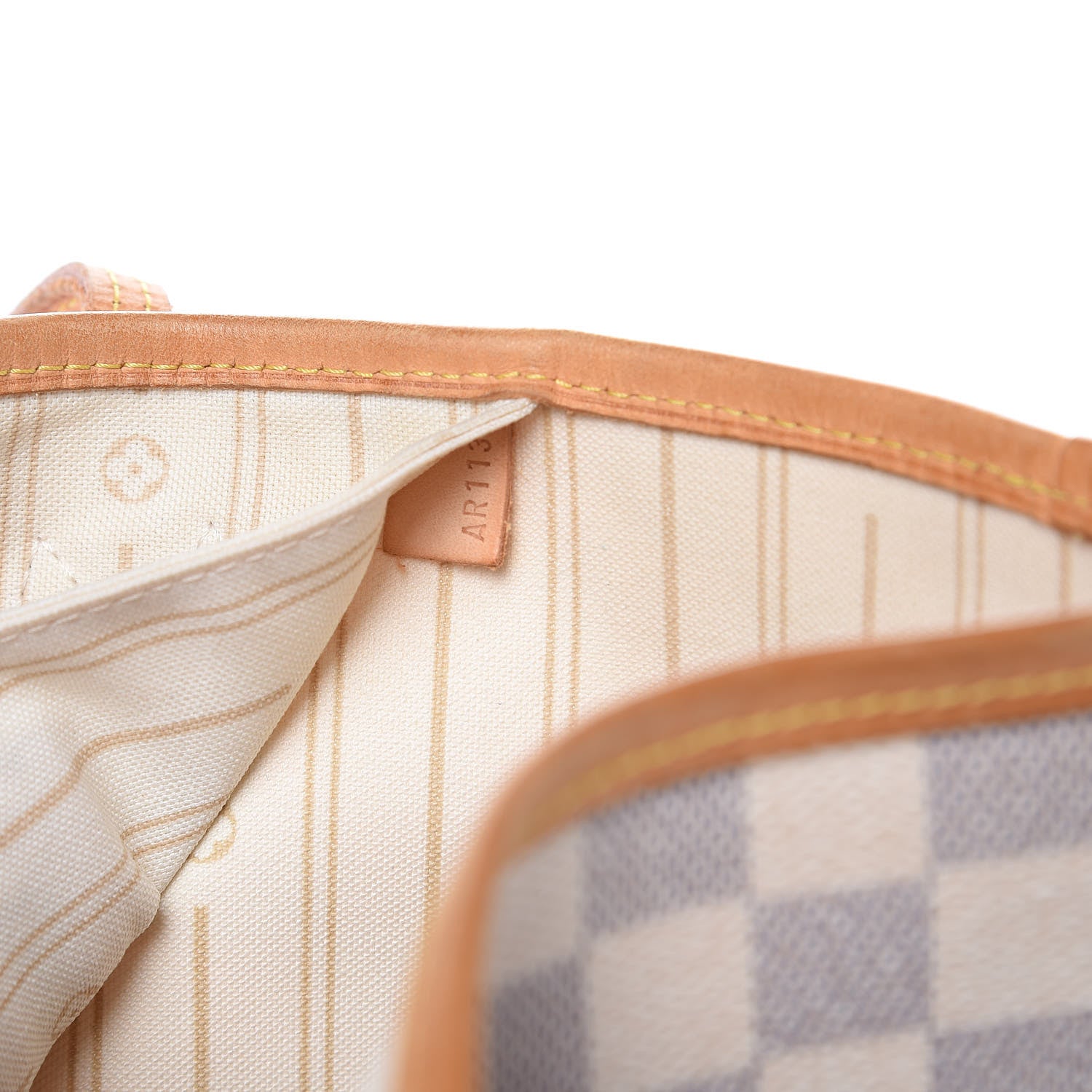 Louis Vuitton Damier Azur Neverfull MM 7 of 16