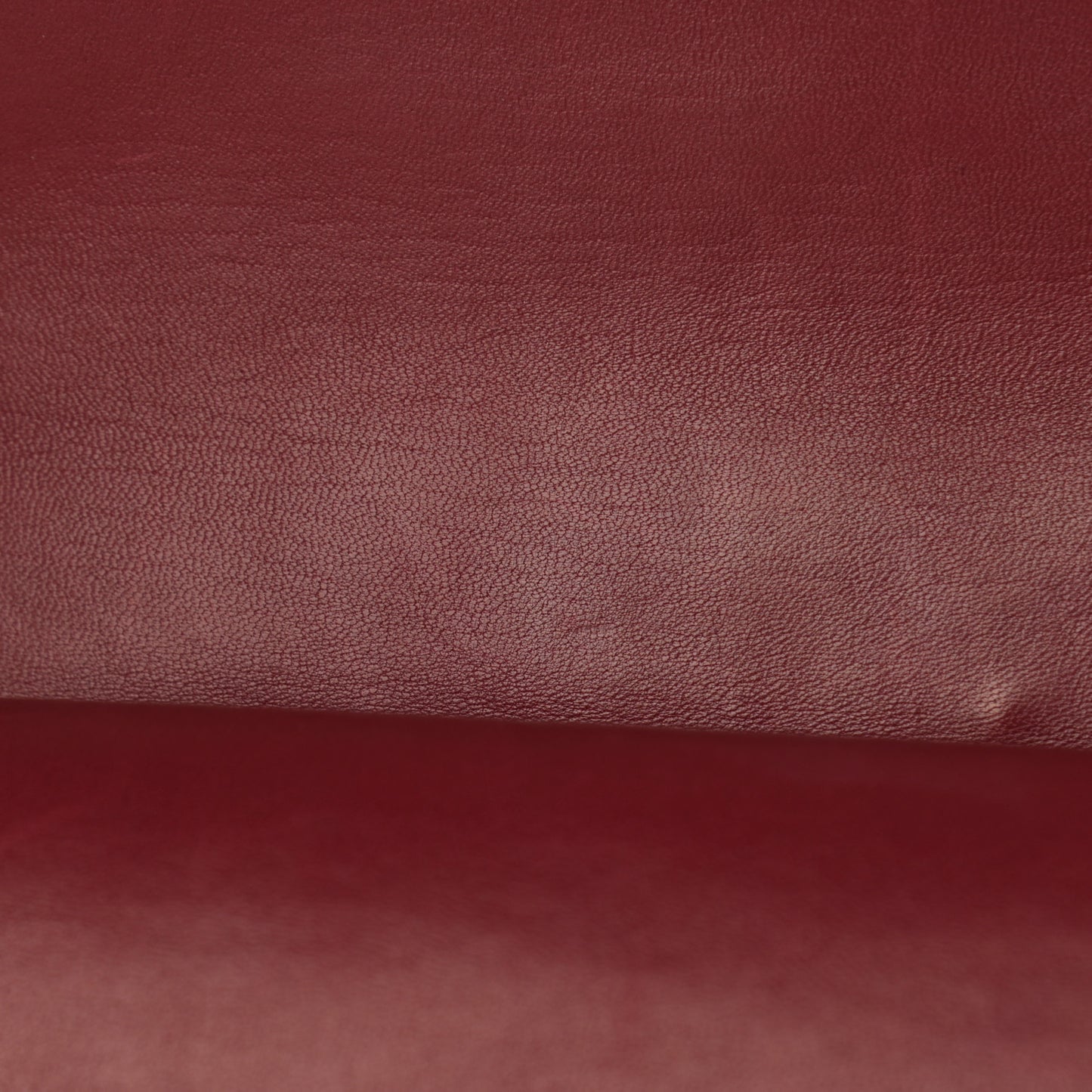 Patent Quilted Maxi Double Flap Red