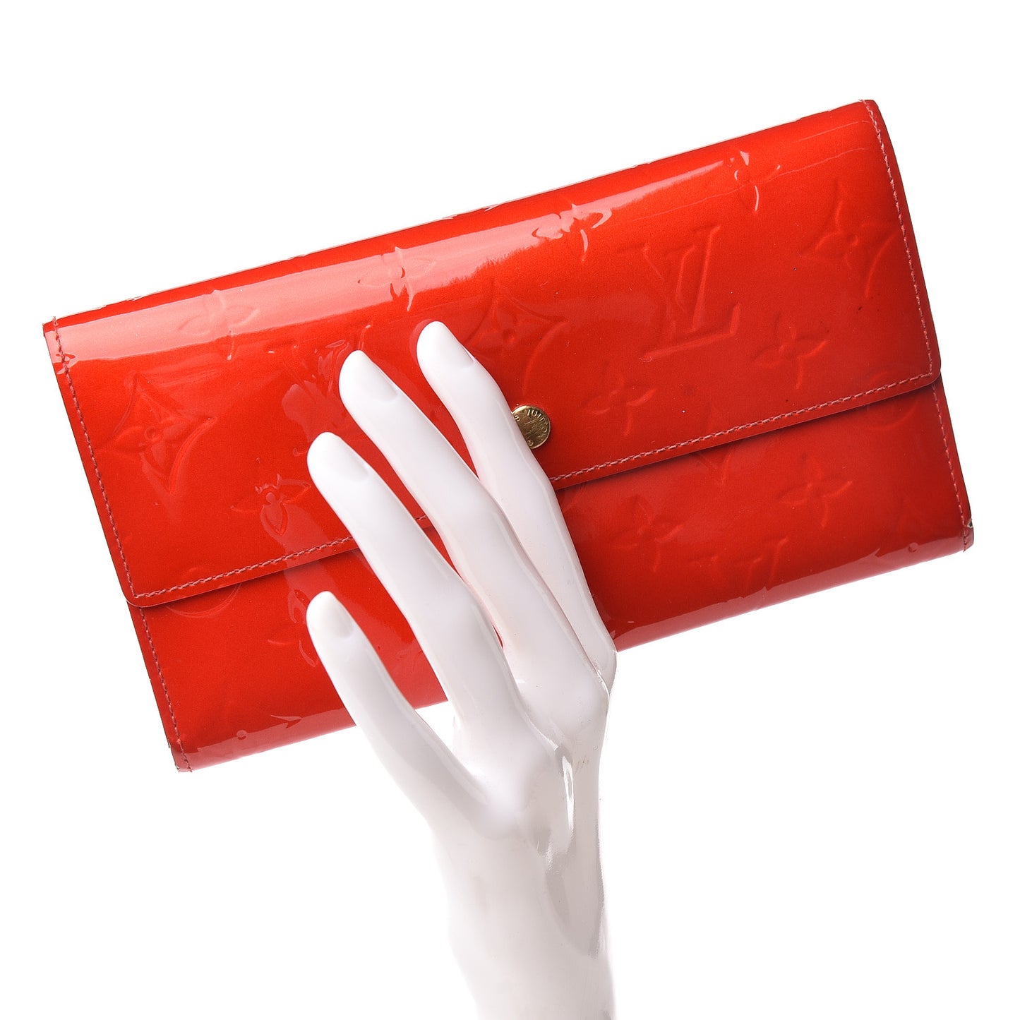 Vernis Porte Tresor International Wallet Rouge