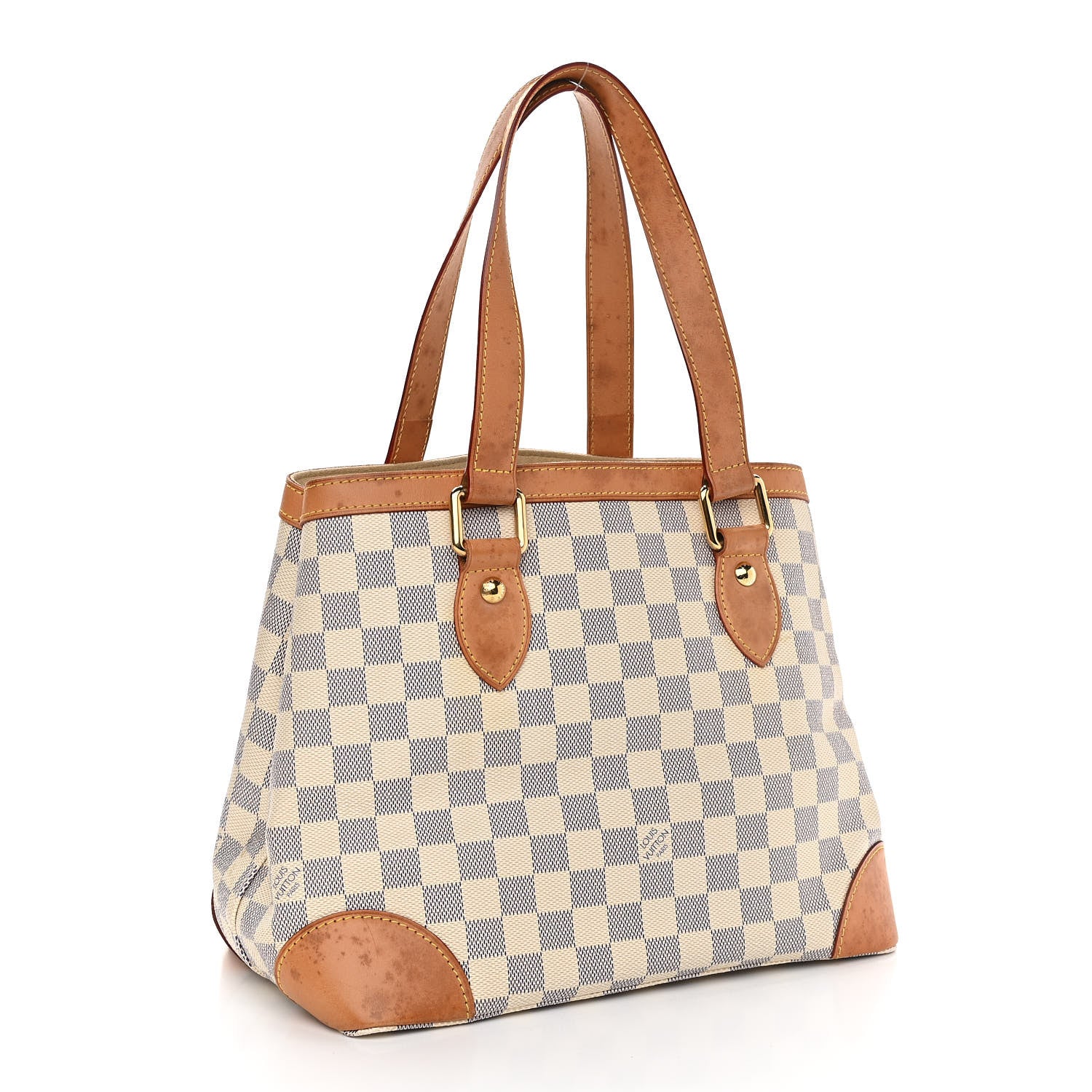 Louis Vuitton Damier Azur Hampstead PM 3 of 16