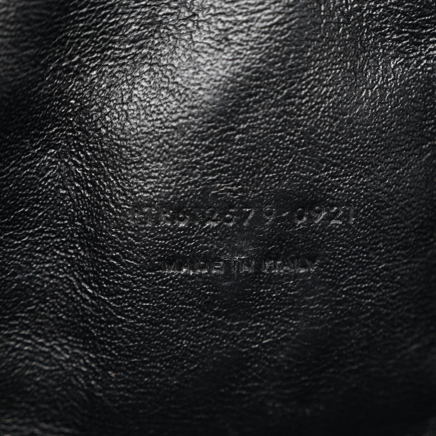 SAINT LAURENT Grain De Poudre Matelasse Monogram Mini Lou Camera Bag Black