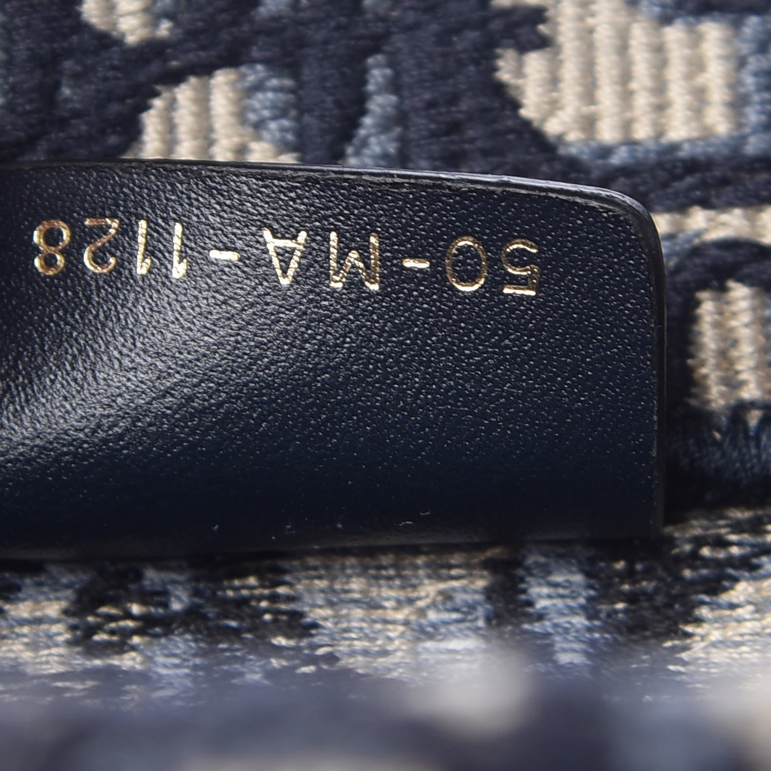 Christian Dior Oblique Book Tote Blue Multicolor 7 of 7