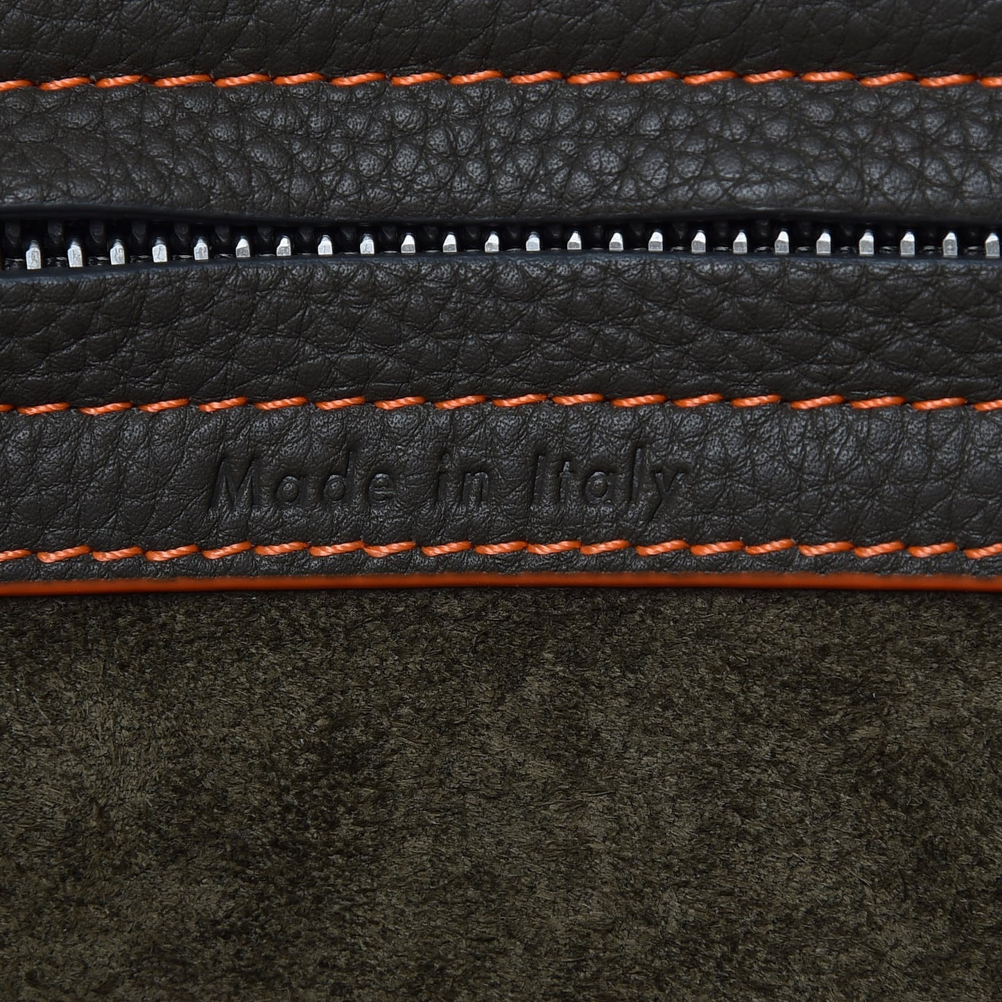 Baby Grained Calfskin Medium Phantom Luggage Stone
