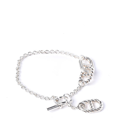 Hermes Sterling Silver Small Parade Bracelet 1 of 5