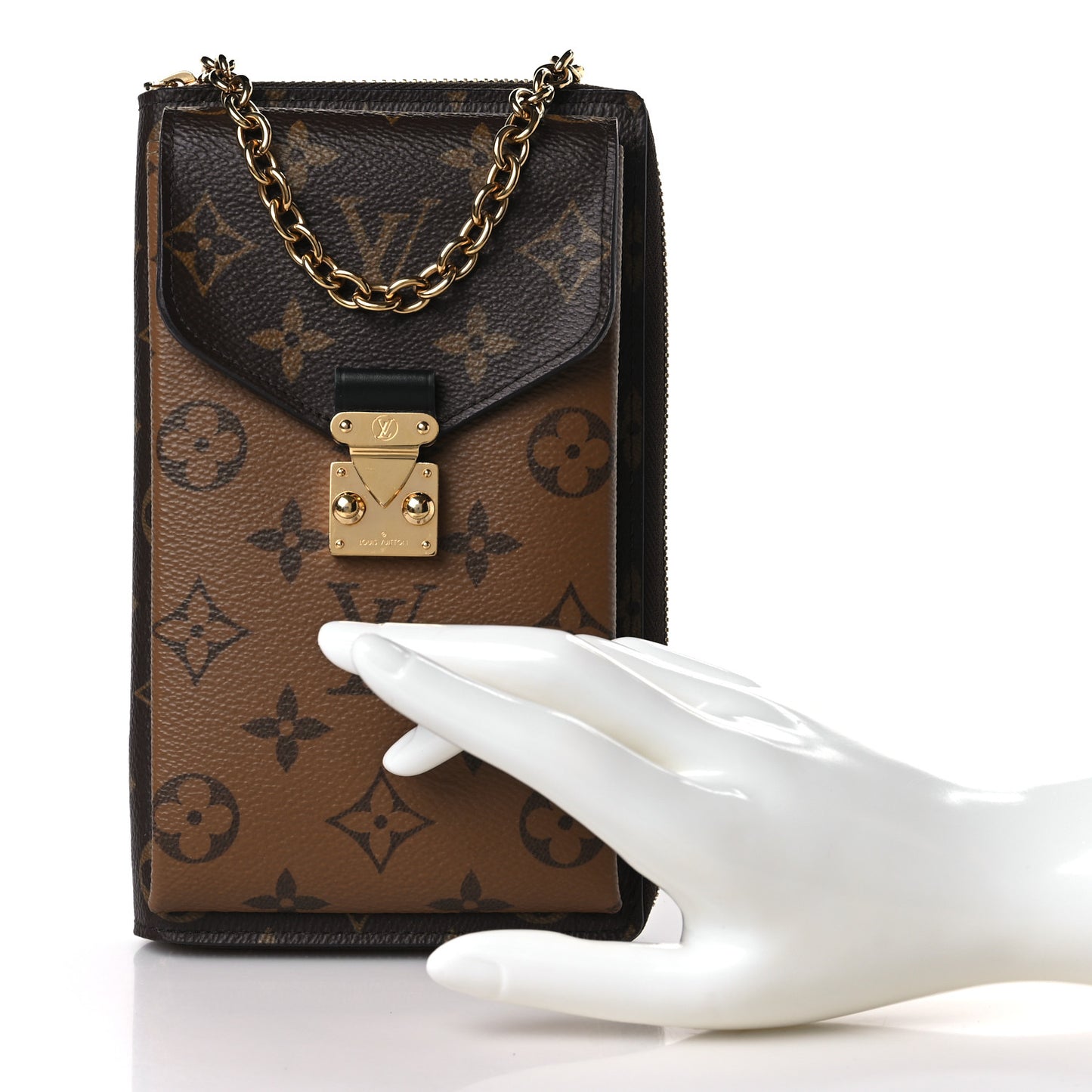 Reverse Monogram Metis Vertical Zippy Wallet
