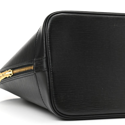 Louis Vuitton Epi Alma PM Black 9 of 10