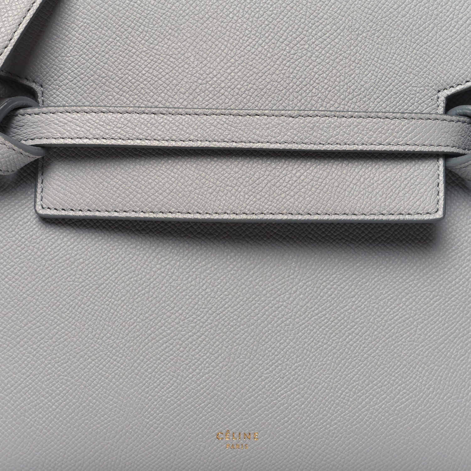 Celine Grained Calfskin Micro Belt Bag Cloud 8 of 12