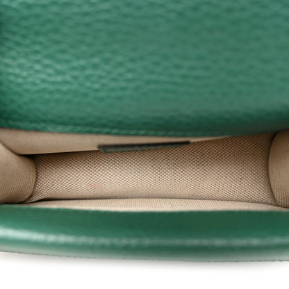 Gucci Dollar Calfskin Crystal Mini Dionysus Top Handle Bag Emerald 5 of 9