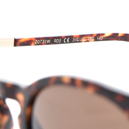 Louis Vuitton Rosemary Round Sunglasses Z0731W Tortoise 5 of 8