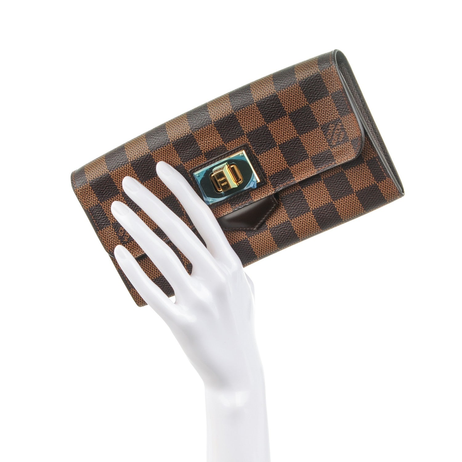 Louis Vuitton Damier Ebene Rosebery Wallet 2 of 7