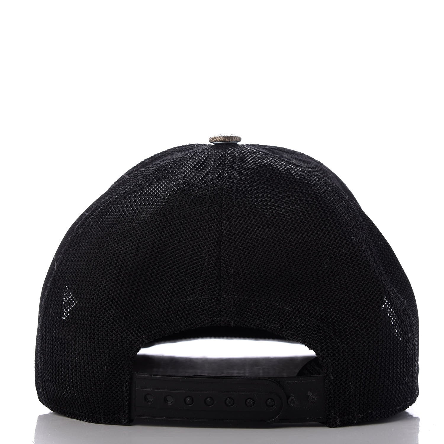 Gucci GG Supreme Monogram Bosco Patch Baseball Hat 56 Beige Malva 4 of 8