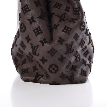 Louis Vuitton Cuir Orfevre Veau Cachemire Tote W GM Gris 11 of 12