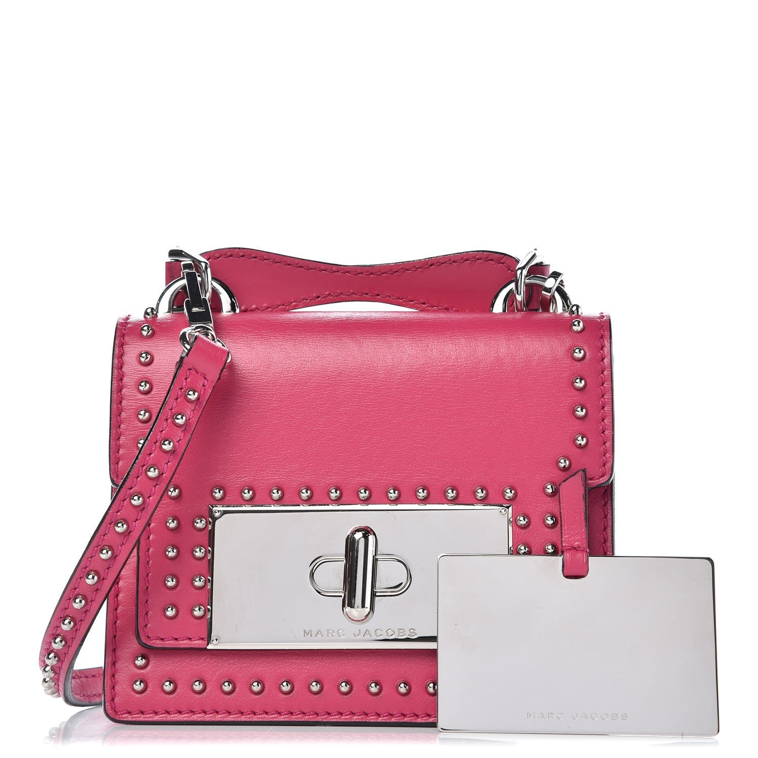 Marc Jacobs Calfskin Mini Mischief Flap Shameless Pink 1 of 8