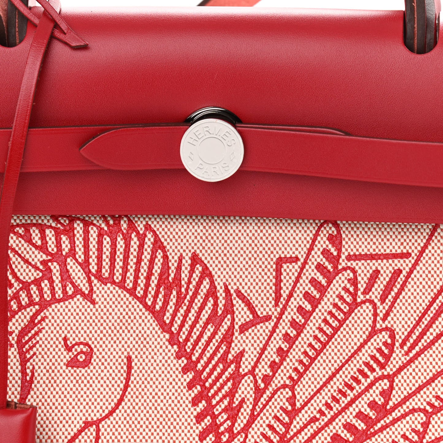 Vache Hunter Toile Pegase Pop Herbag Zip Retourne 31 PM Rouge Piment