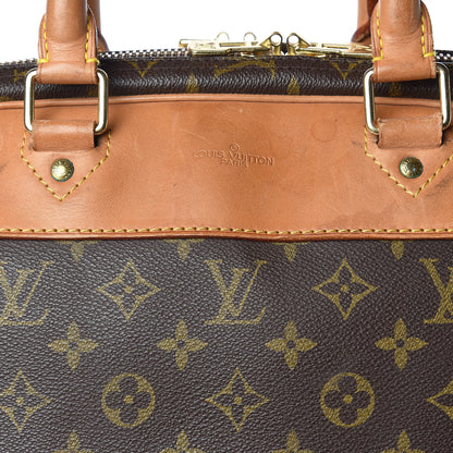 Louis Vuitton Monogram Alize 2 Compartment Luggage Travel Bag 16 of 34