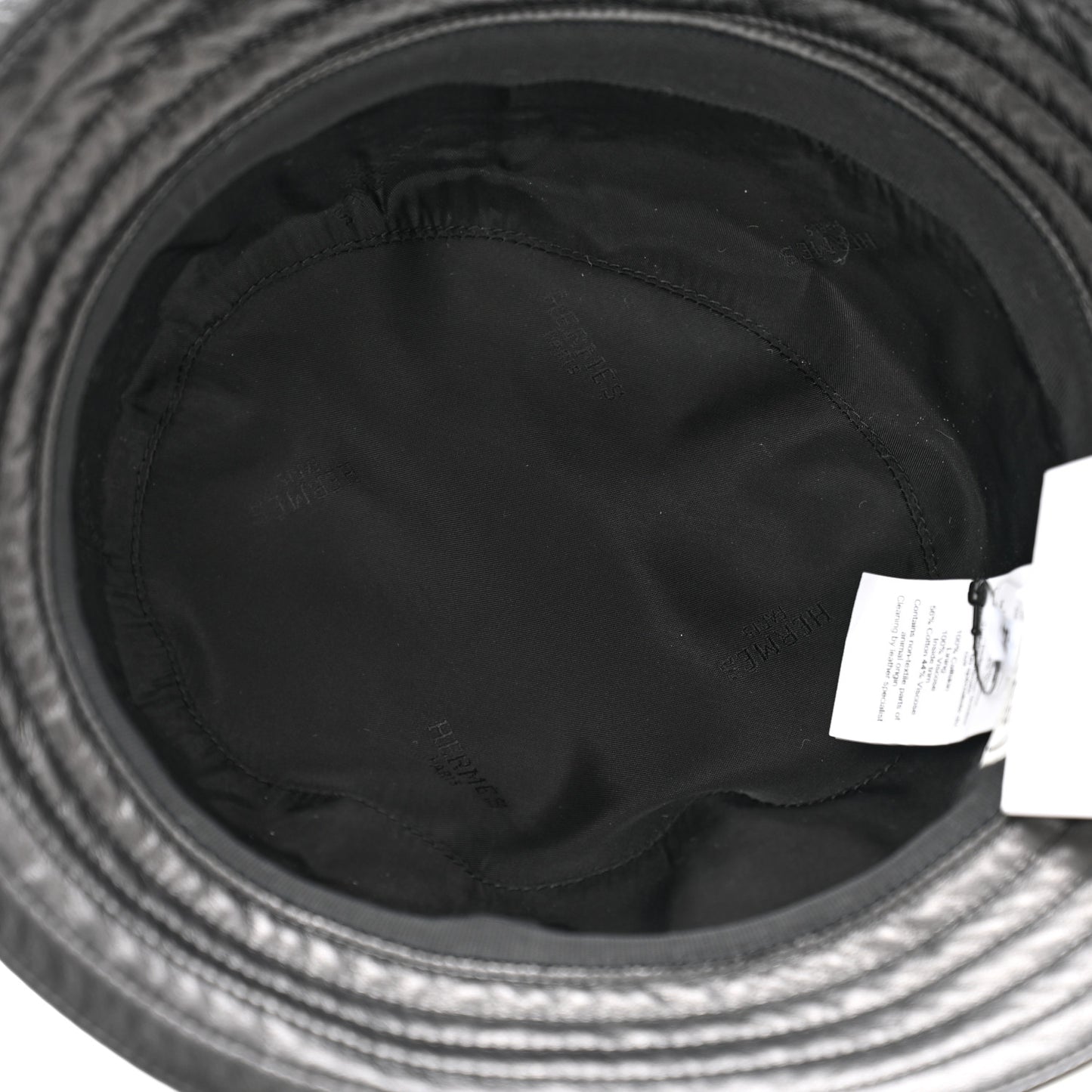 Newton Calfskin Fred Bucket Hat 59 Black
