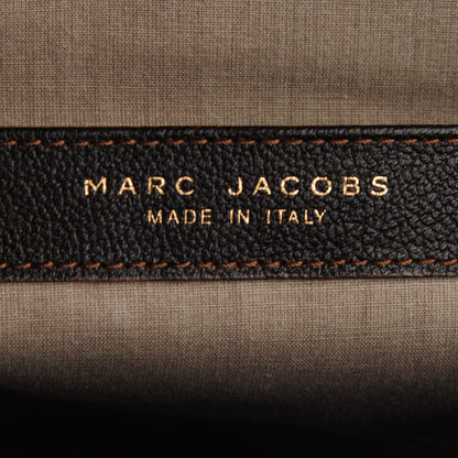 Marc Jacobs Lacquered Goatskin Quilting Class Satchel Truffle 9 of 10