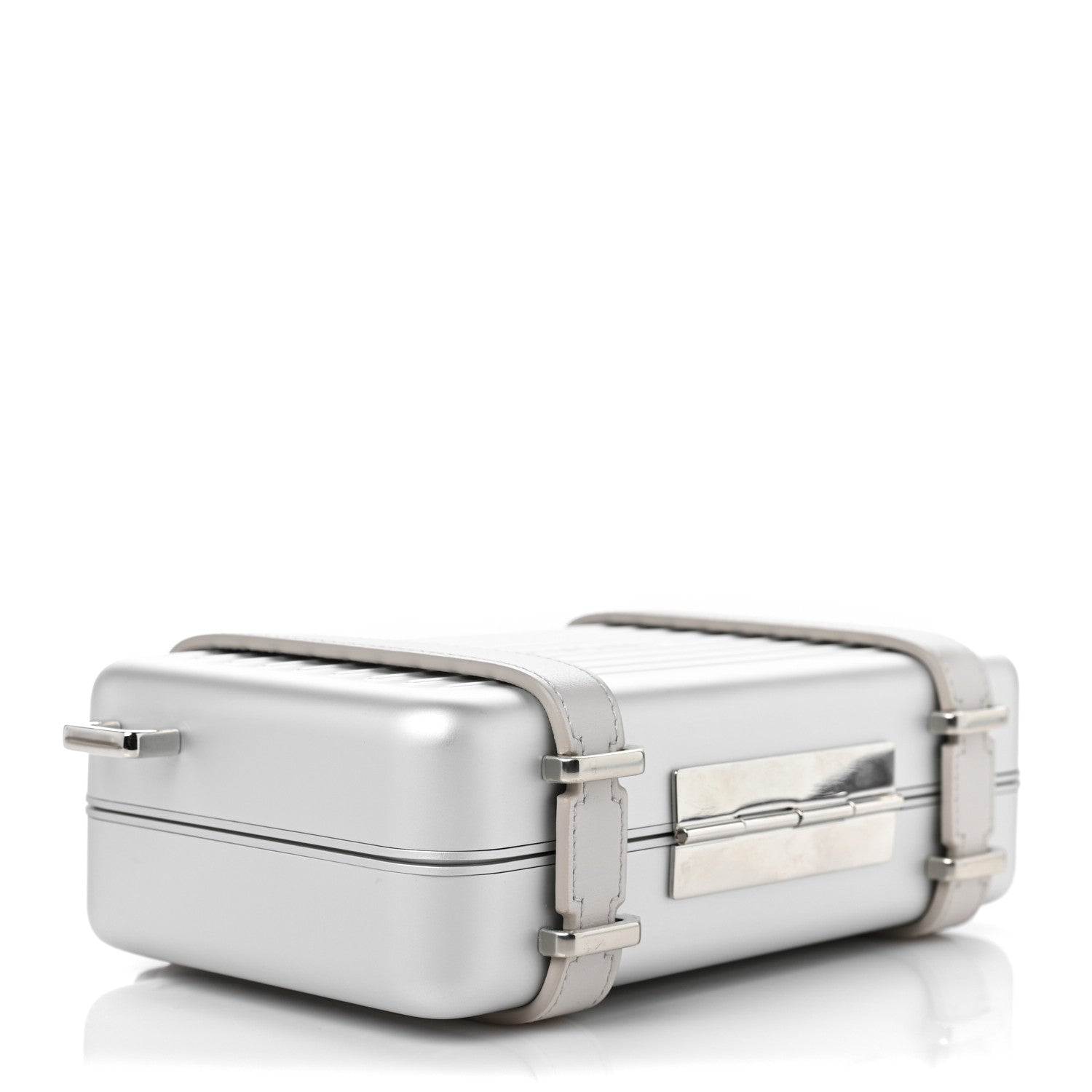 Christian Dior X RIMOWA Aluminum Personal Clutch On Strap Silver 4 of 13