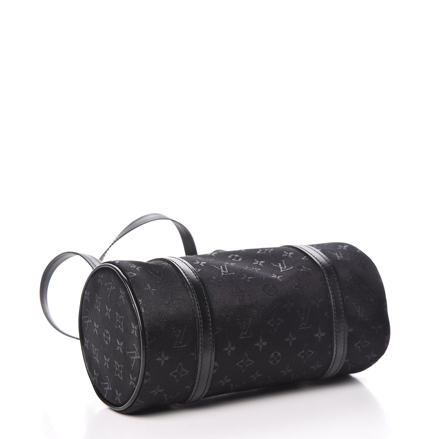 Satin Monogram Mini Papillon Black