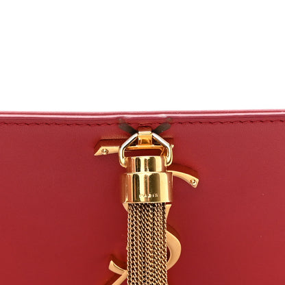 Saint Laurent Smooth Calfskin Medium Classic Monogram Kate Tassel Satchel New Lipstick 16 of 16