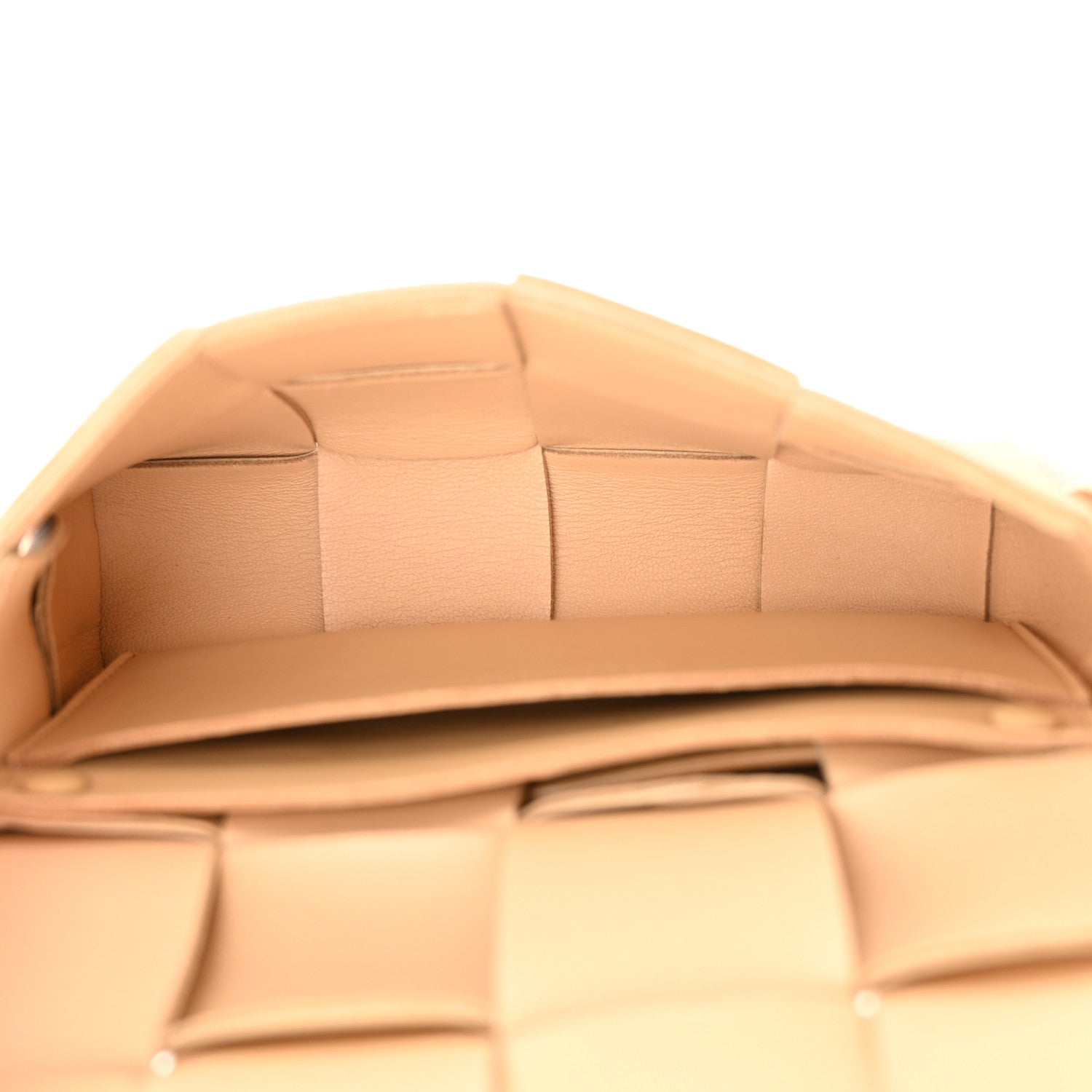 Bottega Veneta Nappa Maxi Intreccio The Belt Cassette Bag Almond 5 of 13