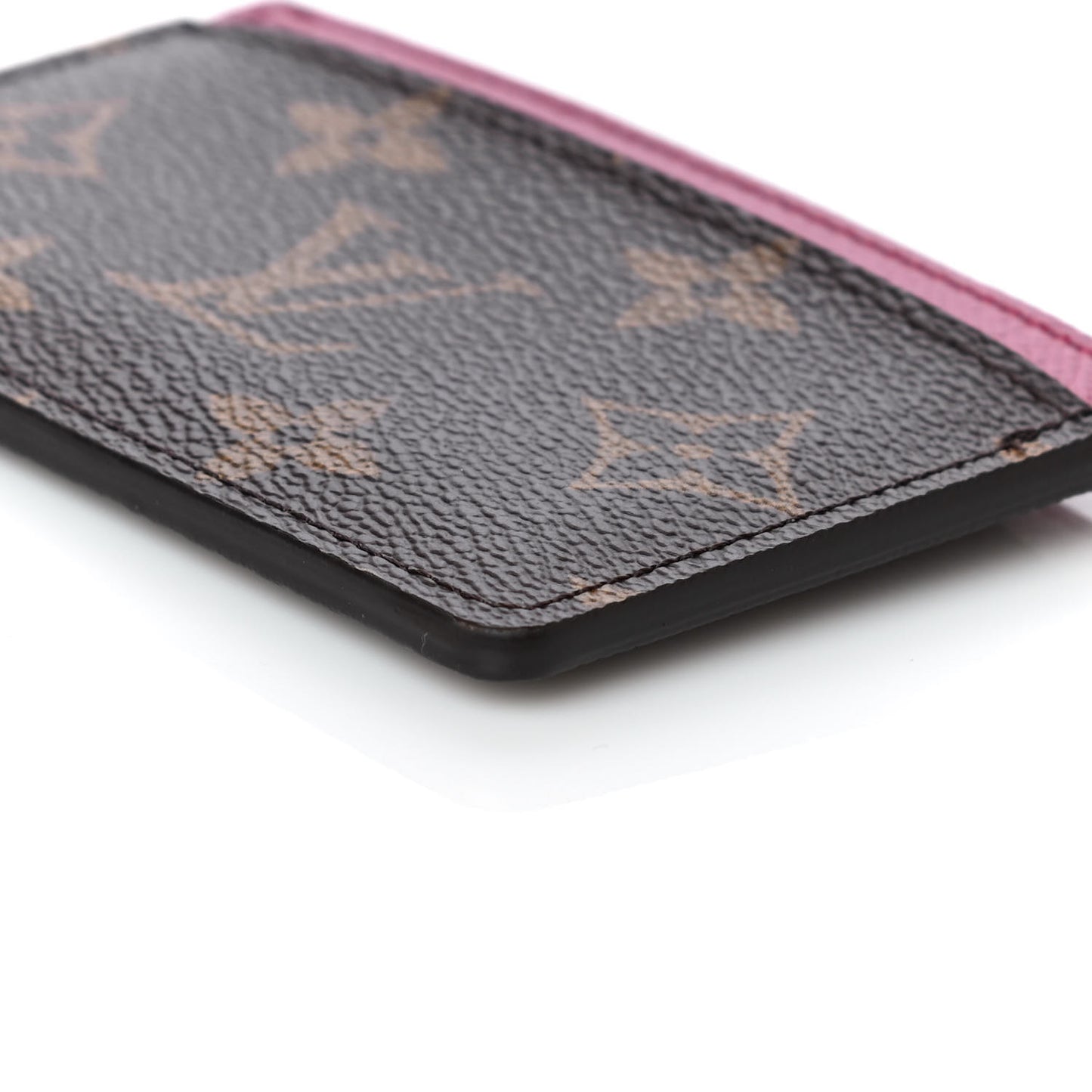 Monogram Card Holder Fuchsia