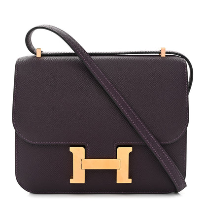 Hermes Evercolor Constance 18 Raisin 1 of 11