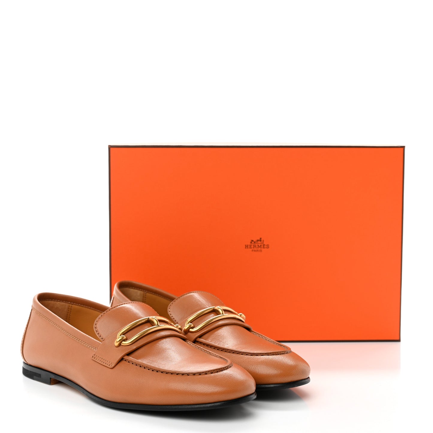 Calfskin Colette Loafer 37.5 Naturel