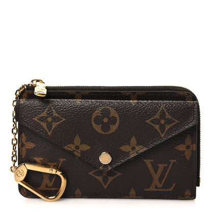 Louis Vuitton Monogram Recto Verso Card Holder Black 1 of 6