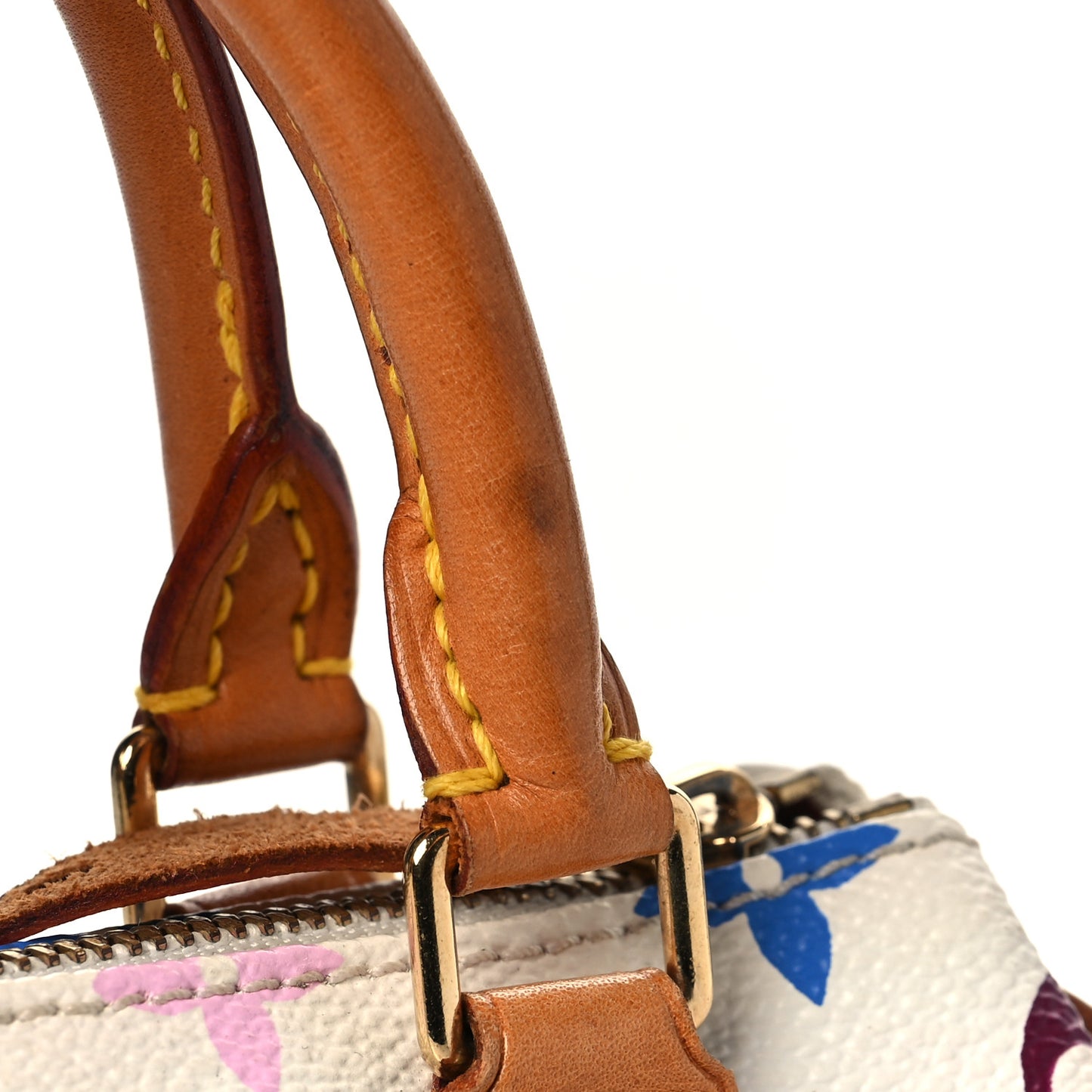 Monogram Multicolor Mini Sac HL Speedy White